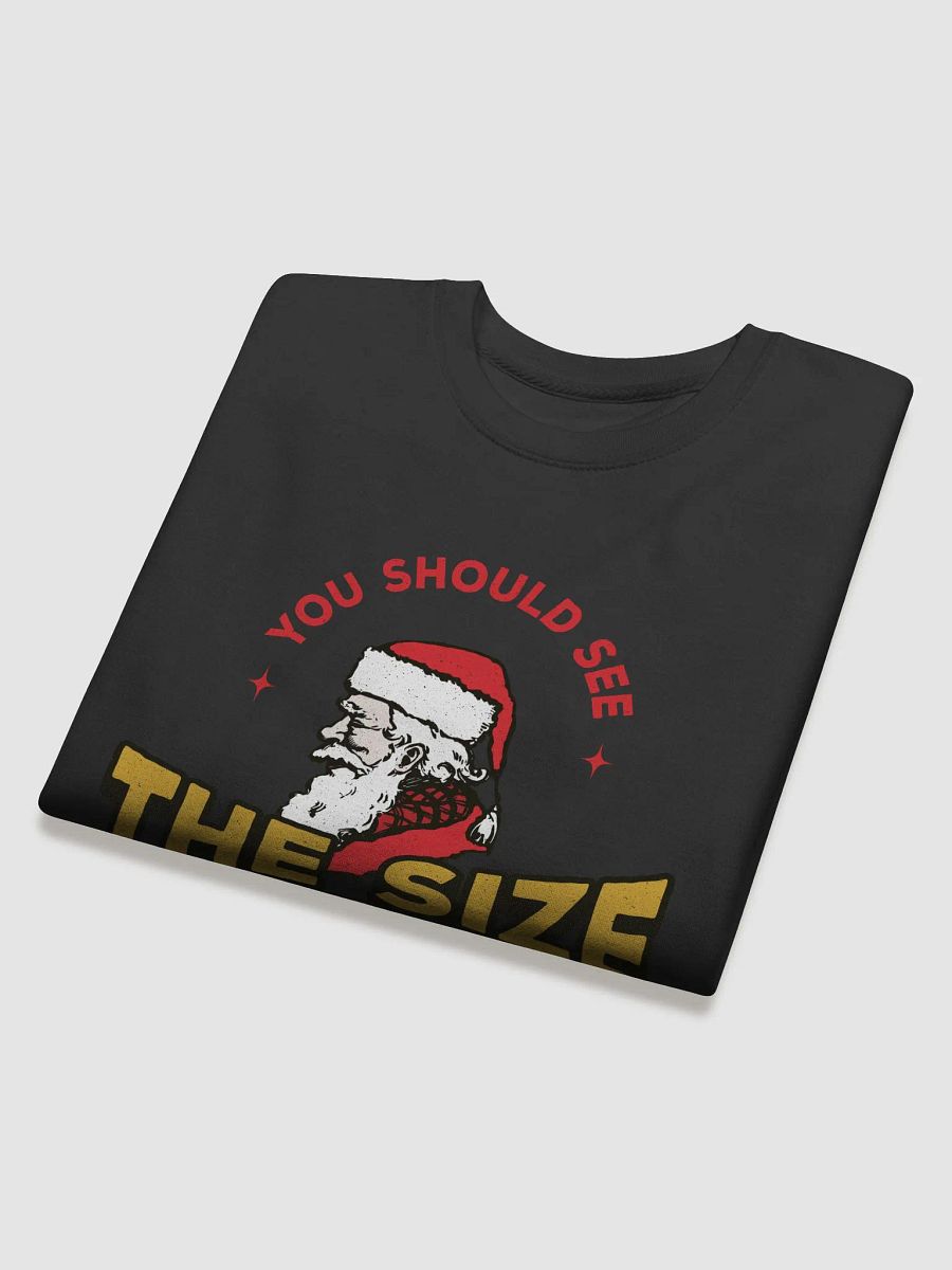 You Should See The Size of My Sack Retro Christmas Santa Sweatshirt product image (25)