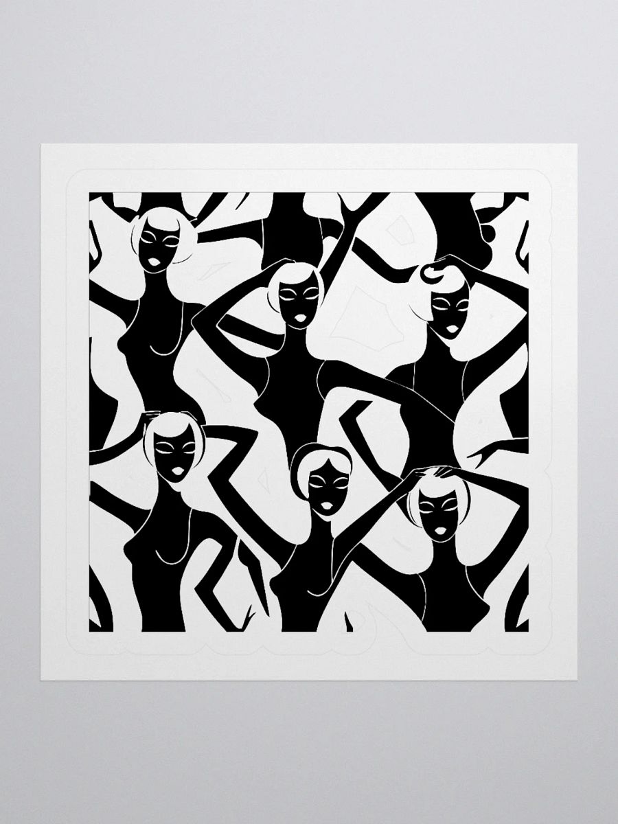 Rhythmic Reflections Custom Kiss Cut Stickers product image (2)