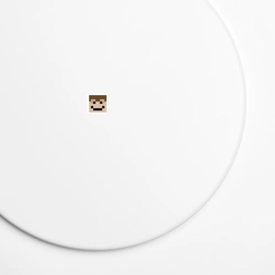 Minecraft Skin Dye Cut Sticker product image (7)