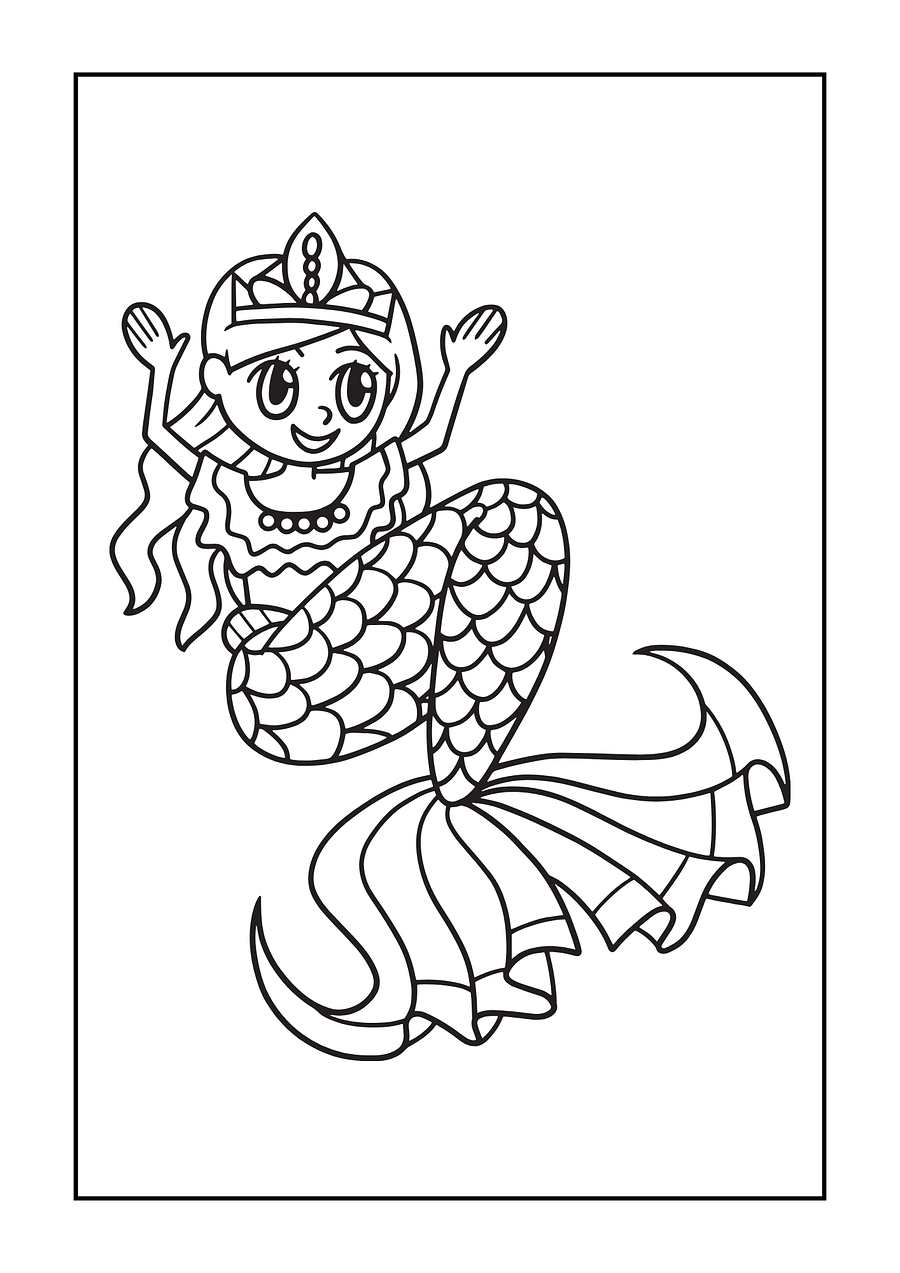 Girls coloring book product image (3)