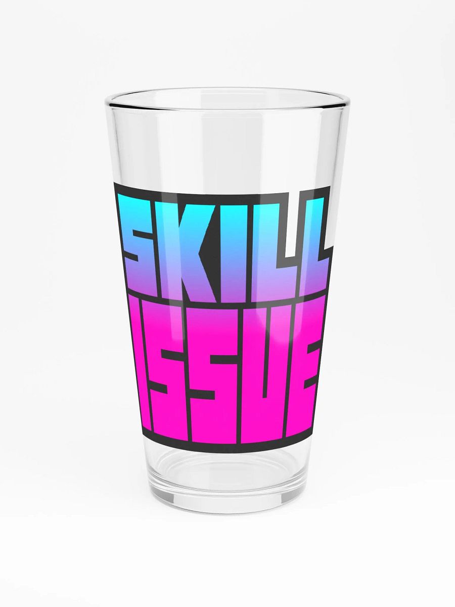 SKILL ISSUE PINT GLASS product image (3)