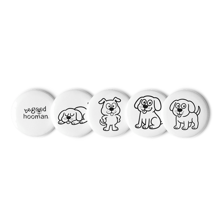 Happy Pup Pin Set product image (1)