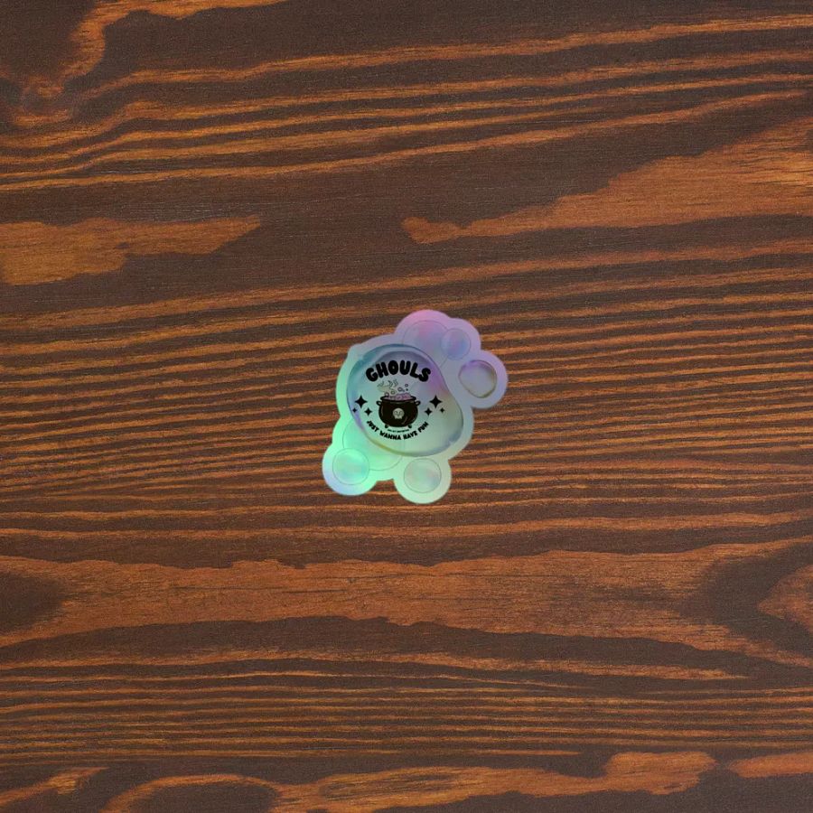 Ghouls Just Wanna Have Fun Holographic Sticker Sheet product image (2)