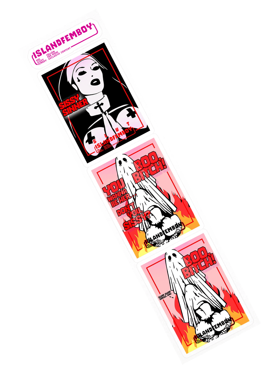 ISLANDFEMBOY : Sissy Sticker Pack : Femboy : Twink product image (3)