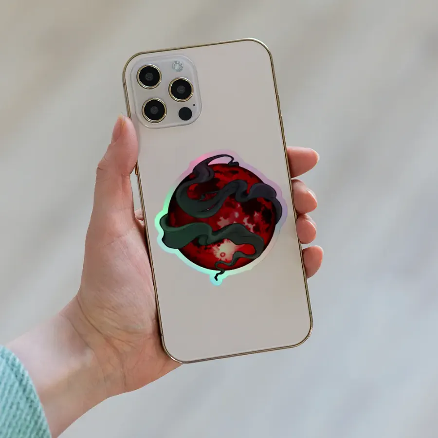 Blood moon sticker product image (8)