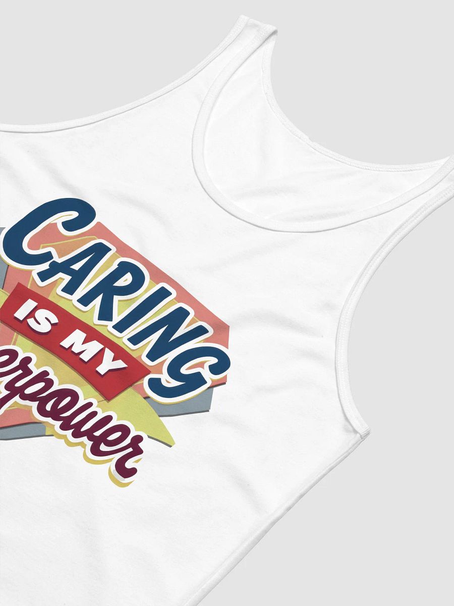 Caring Superpower Logo Tank product image (26)