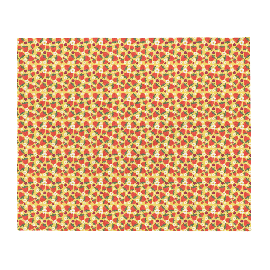 Strawberry Fields Throw Blanket product image (2)