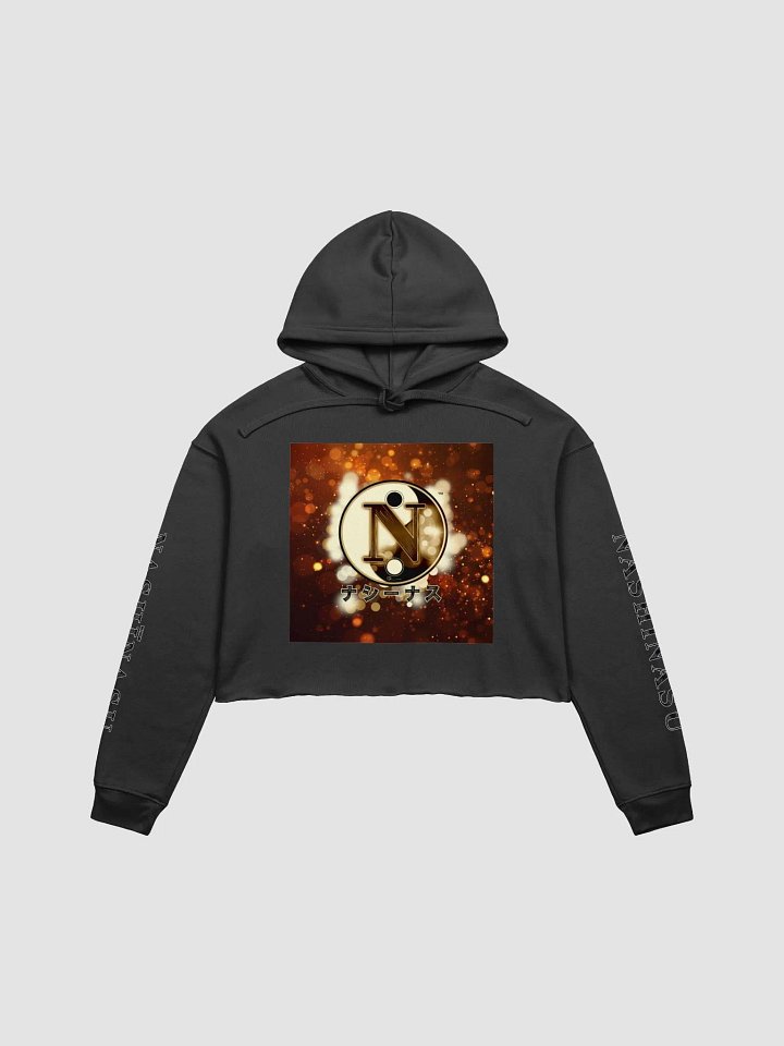 NASHĪNASU ナシーナス - CozyChic Fleece Crop Hoodie (Seed Tier Edition) product image (1)