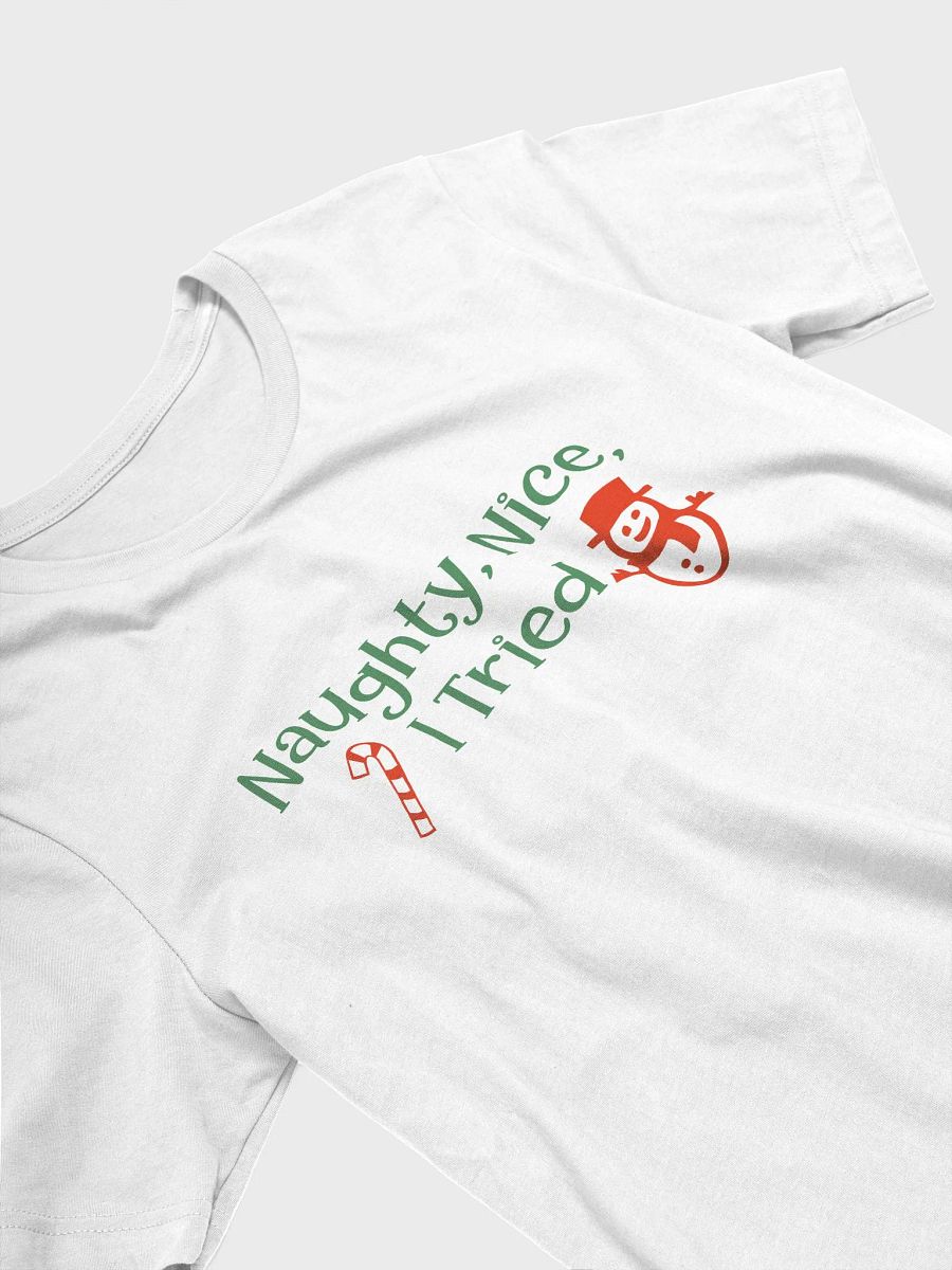 Festive Naughty & Nice T-Shirt product image (33)