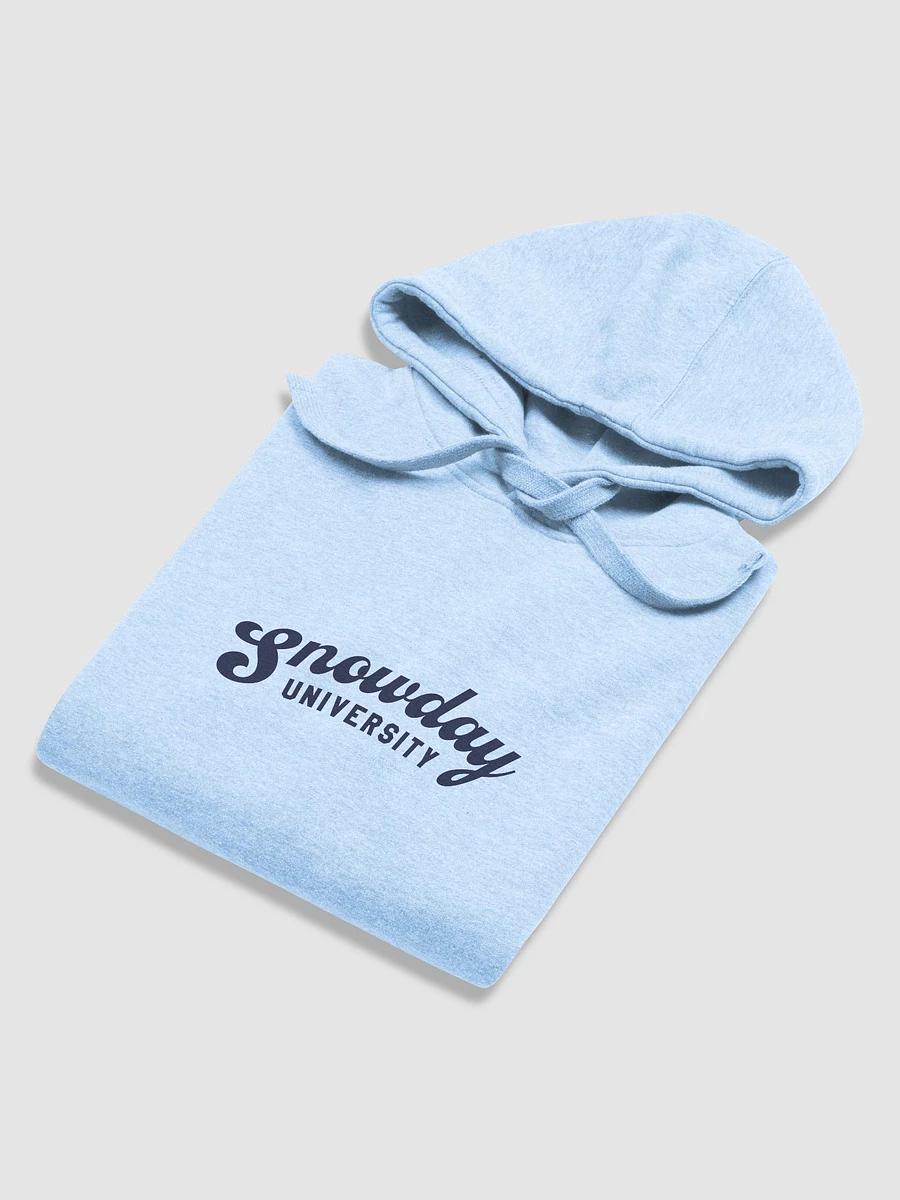 Snowday University hoodie - light blue product image (5)