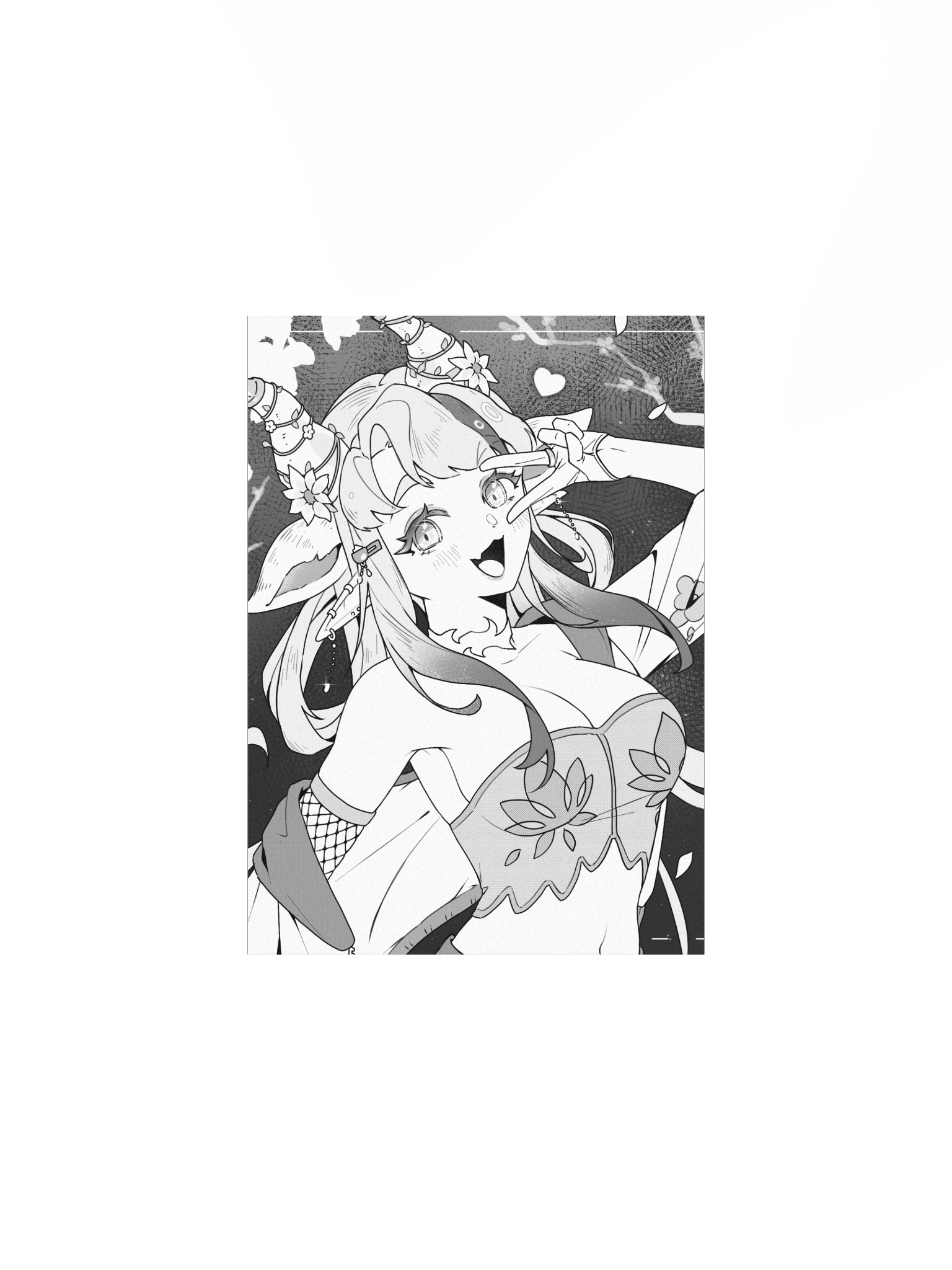Manga Peace & Love ~ Wall Poster product image (1)