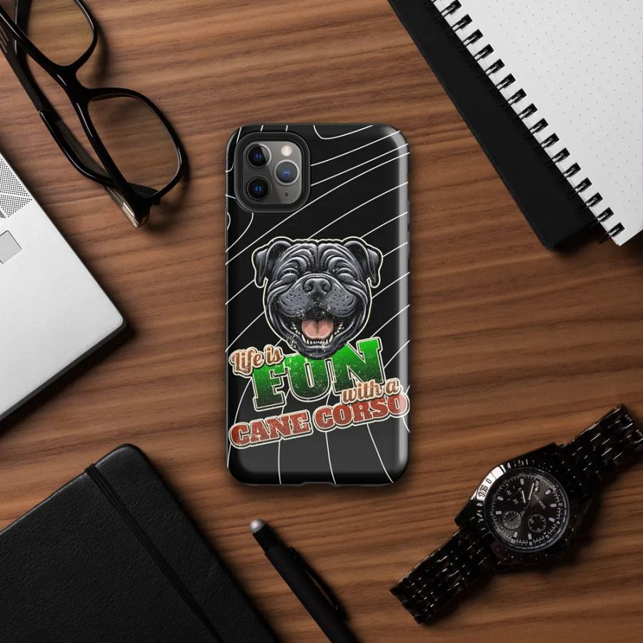 Fun with Cane Corso iPhone® Tough Case product image (39)