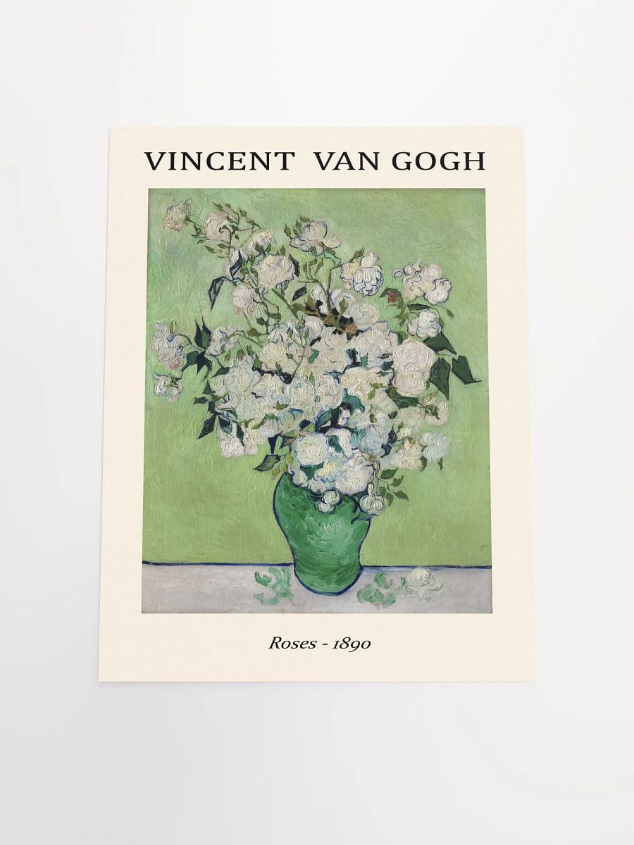 Classic art art poster 'Roses' by Vincent van Gogh product image (14)