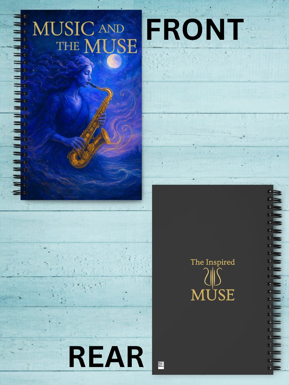 Starlight Sonata - Spiral Journal Notebook product image (3)