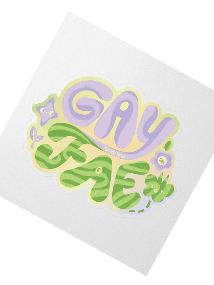 Gay Fae Sticker product image (5)