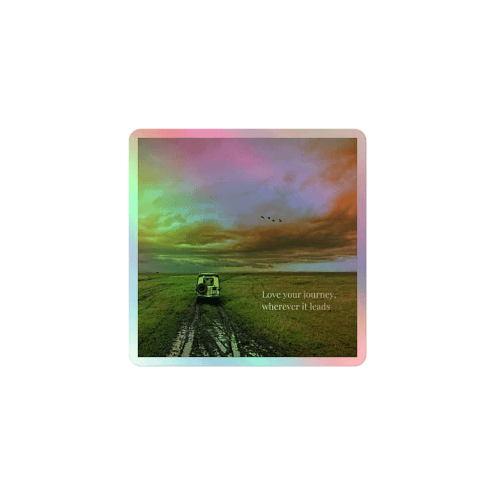 Love Your Journey Holographic Sticker Set product image (1)
