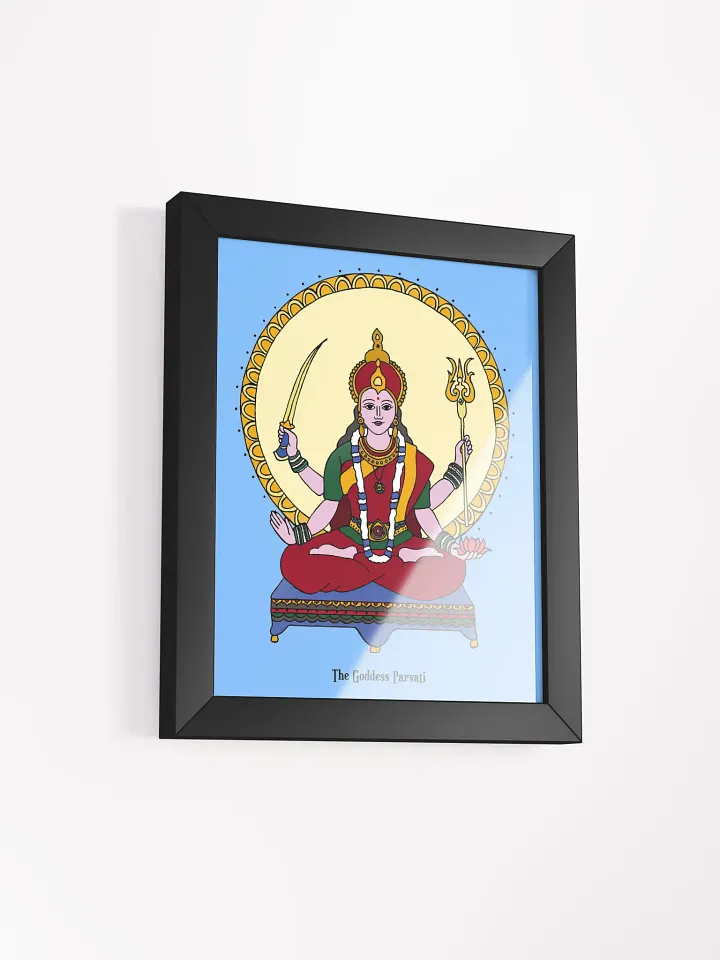 Goddess Parvati Framed Art product image (2)
