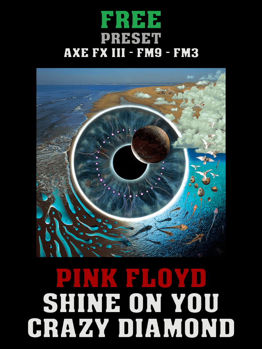 Pink Floyd - Shine On You Crazy Diamond (PULSE) AxeFXIII/FM9/FM3 Preset product image (1)