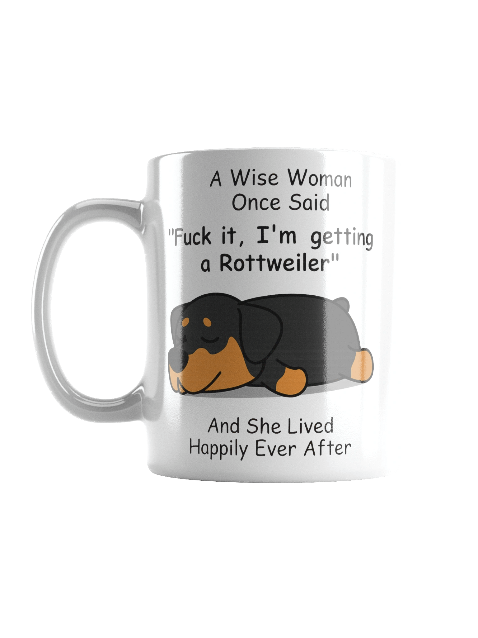 Wise Woman Rottweiler Mug product image (1)