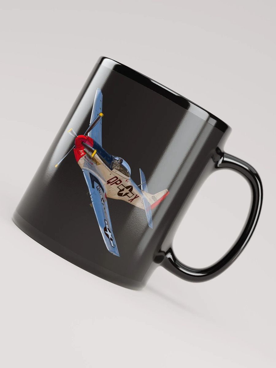 Mustang Sally Black Coffee Mug, Perfect Pilot Gift product image (4)