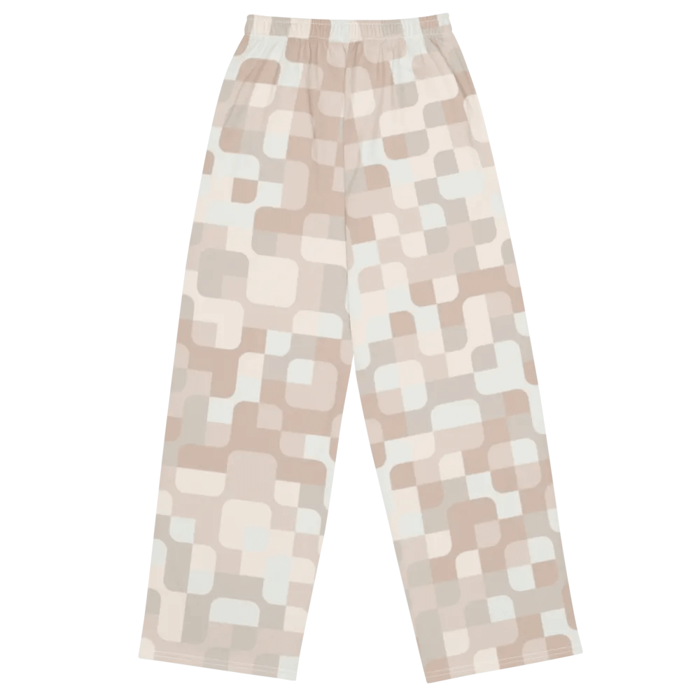 BUIII Pixelated Geometry: Whispering Sands Wide-Leg Pants product image (11)
