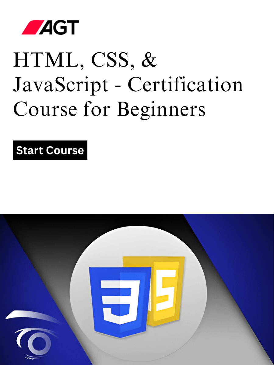 HTML, CSS, & JavaScript - Certification Course for Beginners product image (1)