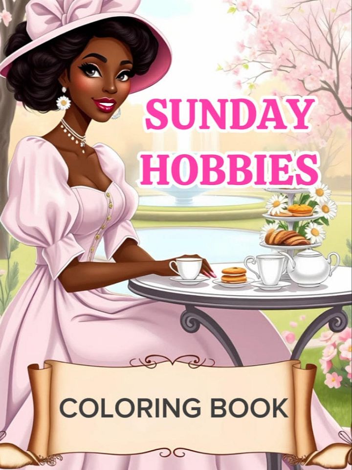 SUNDAY HOBBIES: Coloring Book product image (1)