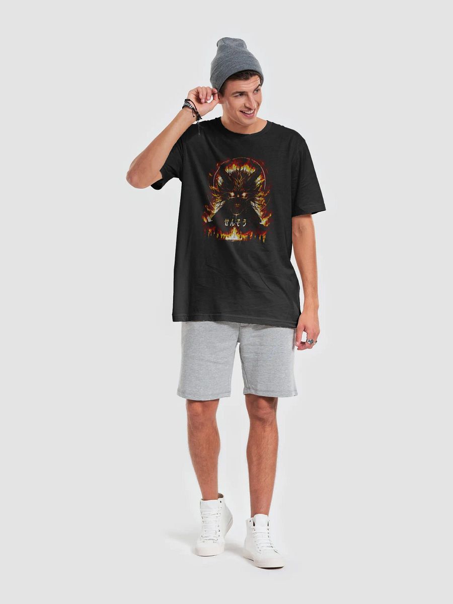 War – Fiery Battle Demon Gothic T-Shirt product image (4)