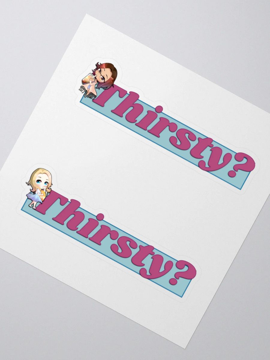 Thirsty Michi Sticker product image (5)