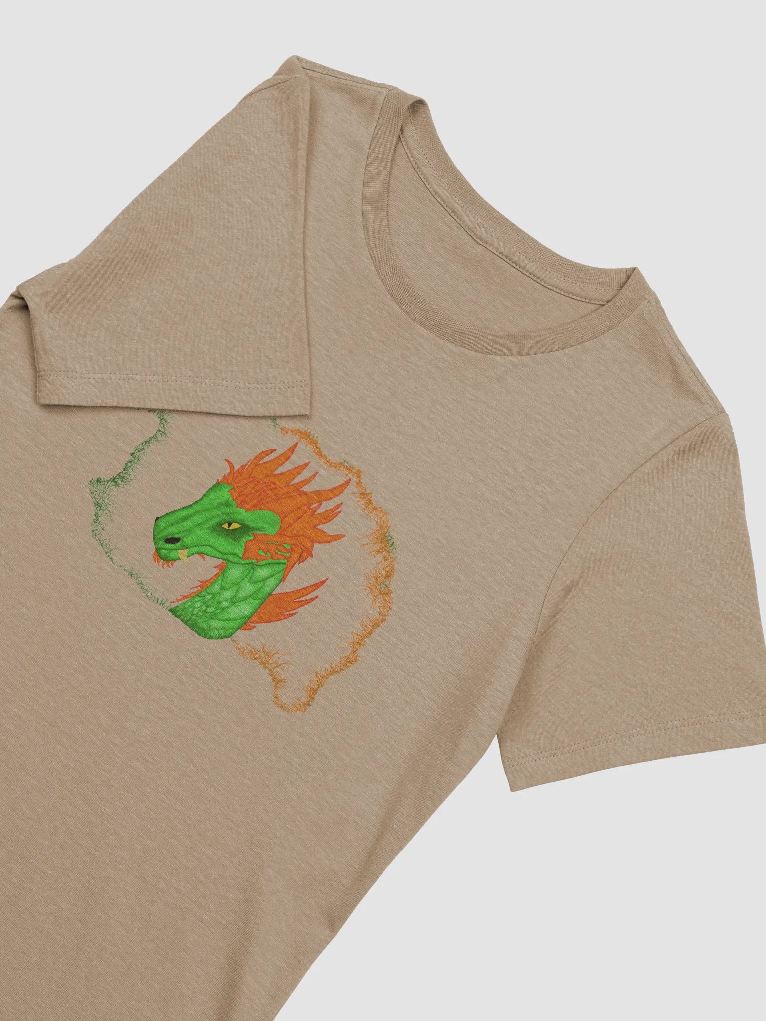 Fiery Dragon Women's Relaxed-fit T-Shirt product image (7)
