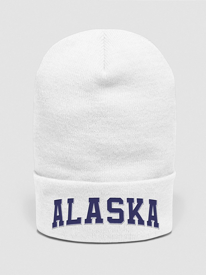 Alaska Vintage Varsity Cuffed Beanie product image (2)