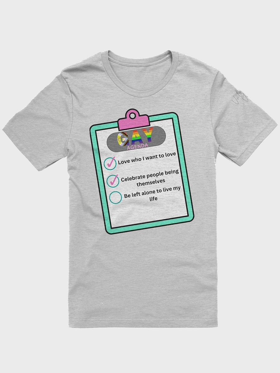 The Gay Agenda Tee product image (4)