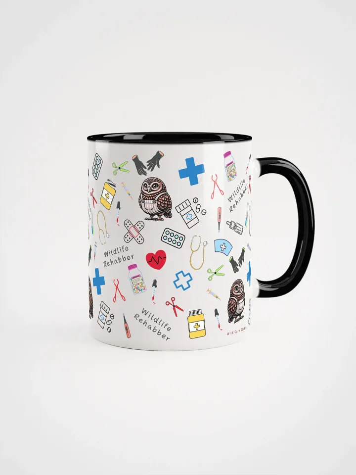 Wildlife Rehabber Morepork Ceramic Mug product image (1)
