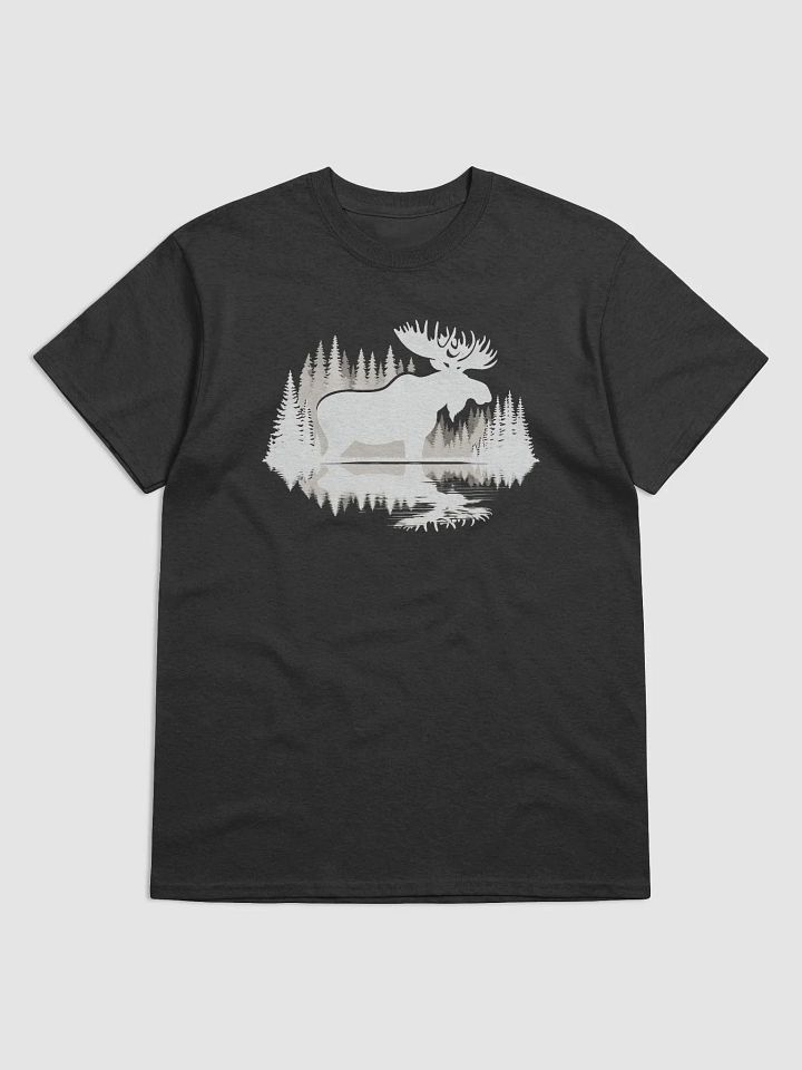 Silhouette orignal/moose dark T-shirt product image (1)