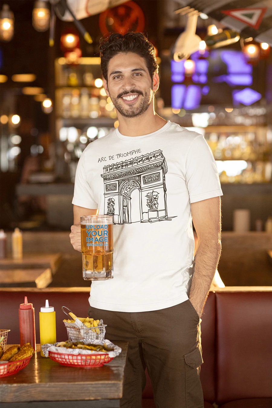 Arc de Triomphe Triumphal Arch Paris T-Shirt product image (3)