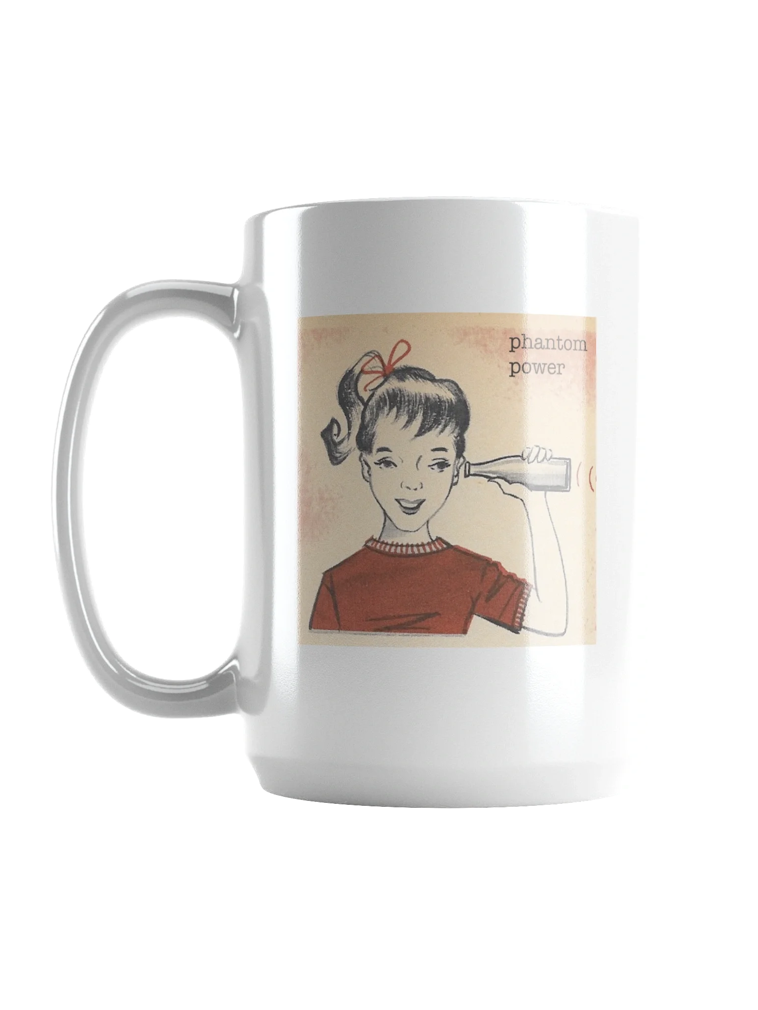 Phantom Power "The Listener" Mug product image (1)