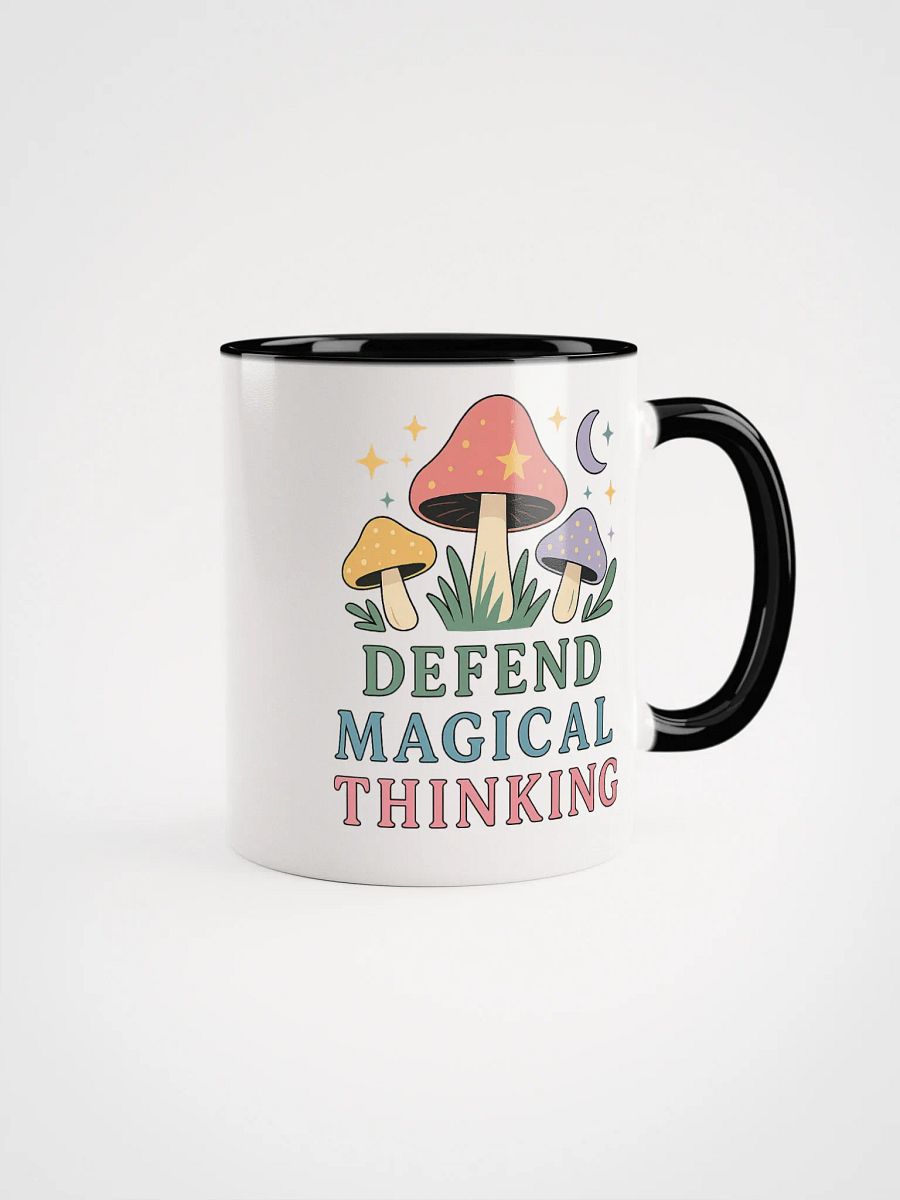 Defend Magical Thinking Accent Mug product image (4)