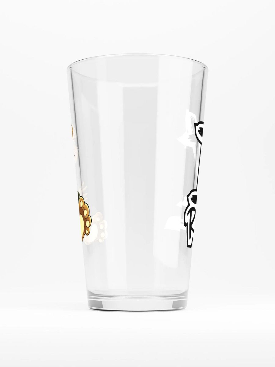 Sitting Girl Bear Pint Glass product image (3)