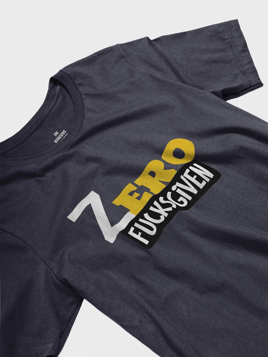 Zero Fucks Supersoft T-Shirt product image (4)
