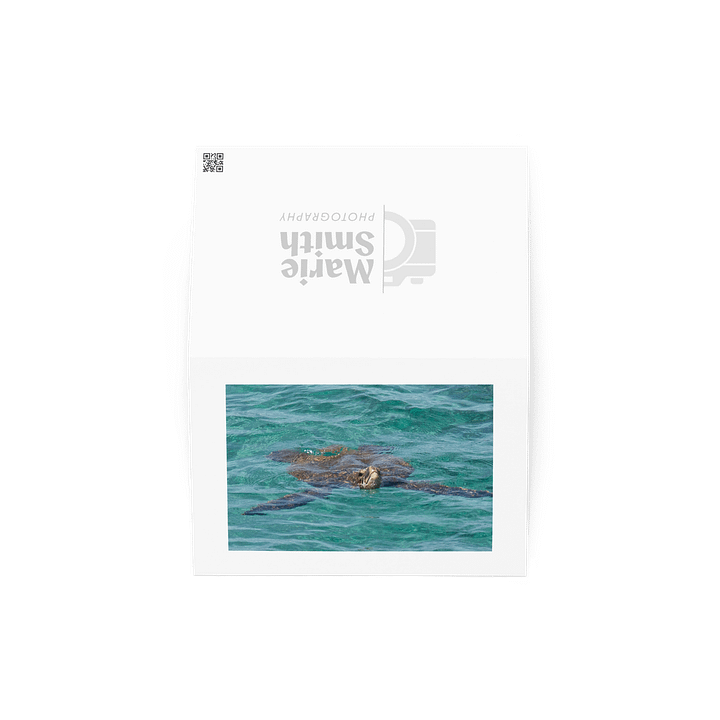 Sea Turtle Serenity Greeting Card product image (4)
