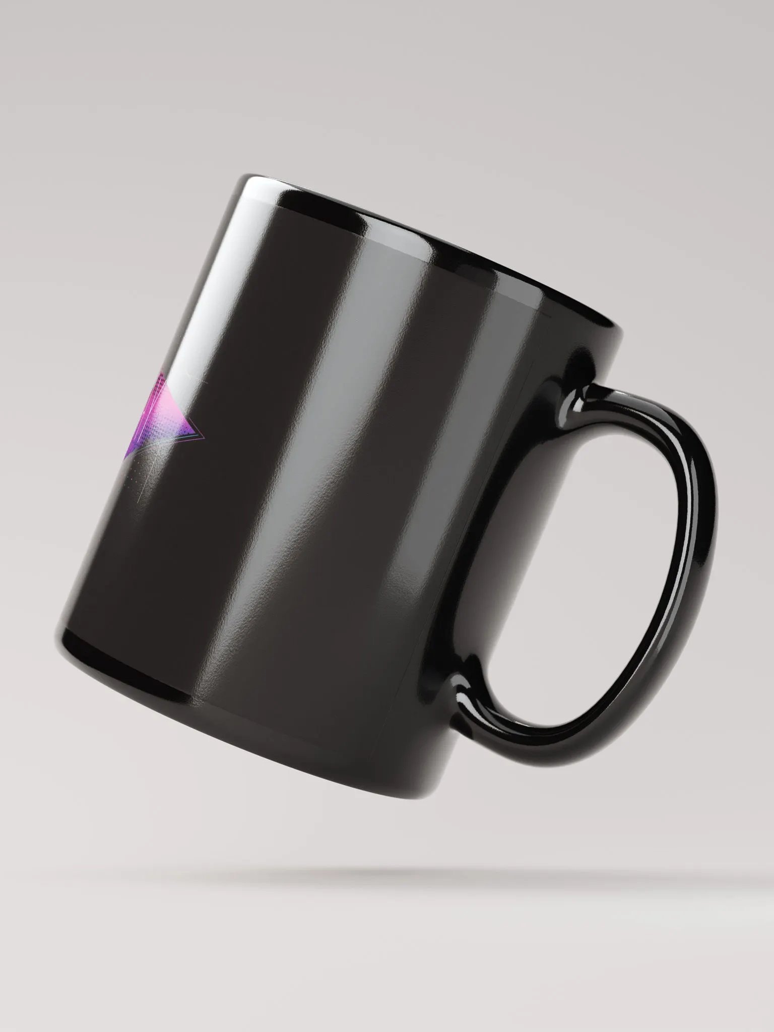 Retro Today Black Synthwave Mug product image (4)