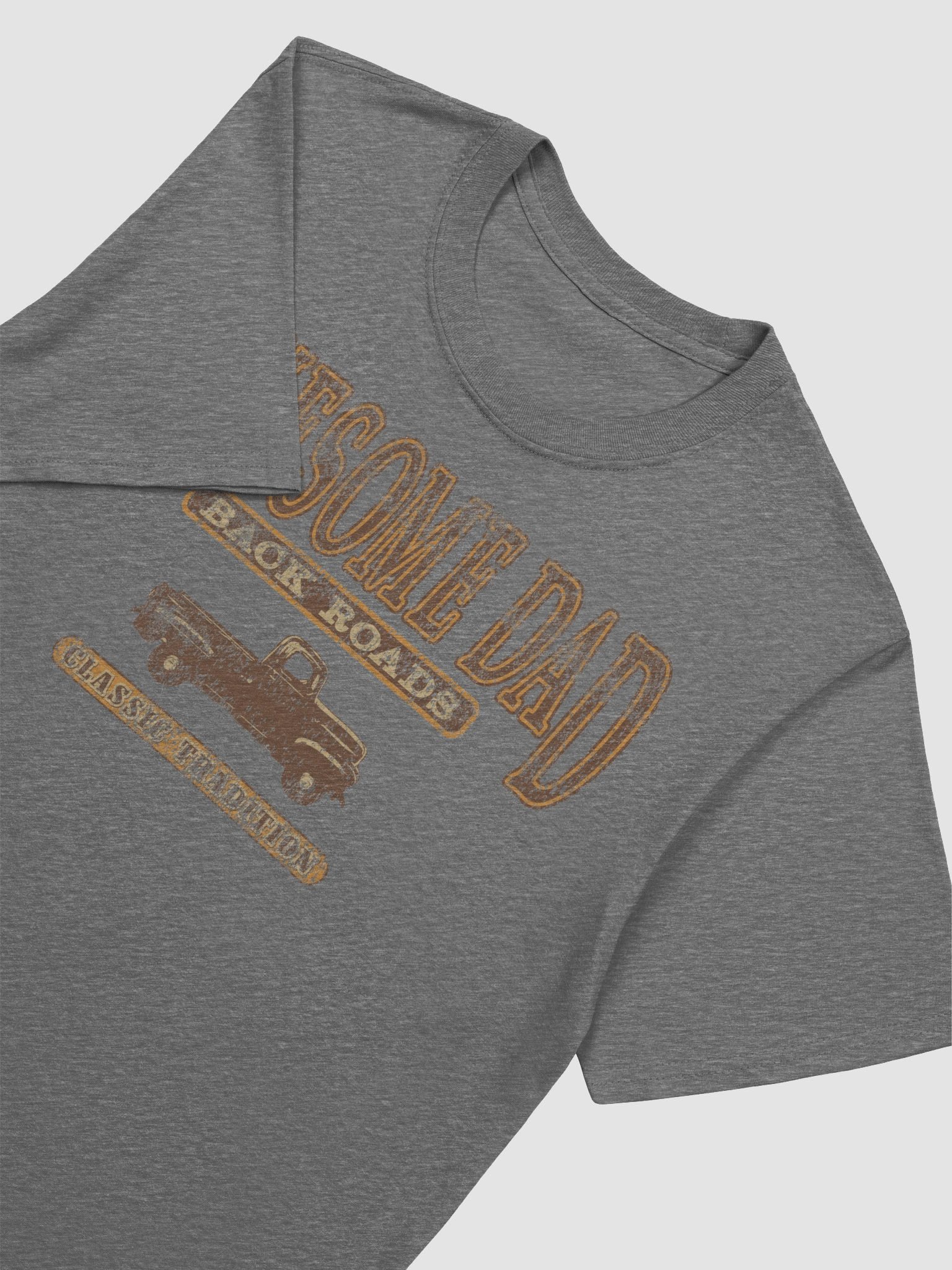 Awesome Dad Back Roads Classic Tradition Old Timer Restaurant Gifts for Dads T-shirt product image (7)