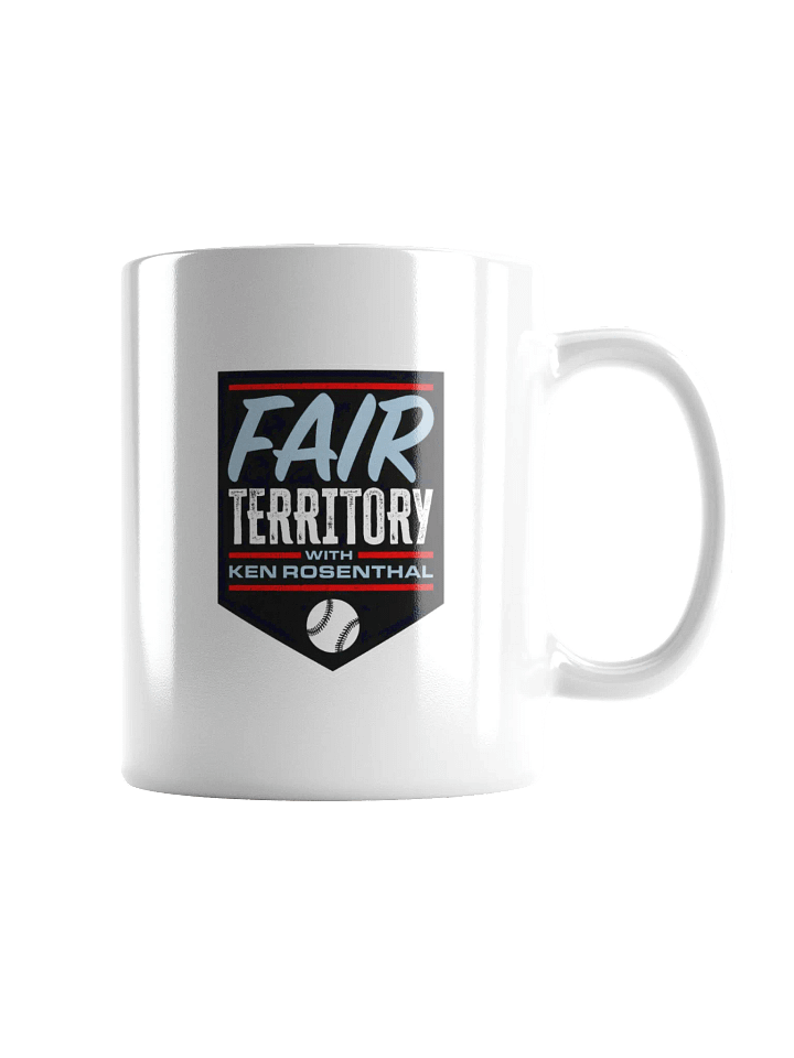 Fair Territory with Ken Rosenthal Glossy White Mug product image (1)