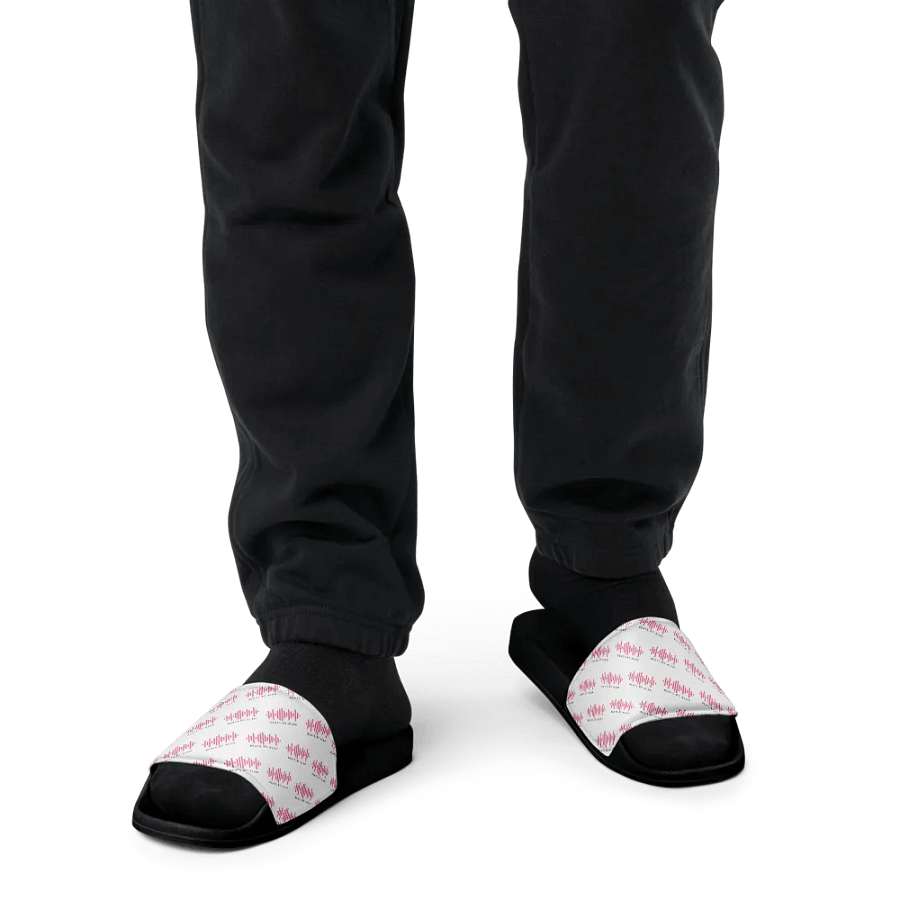 Diagonal Text Pattern Slides for Men by Beats By Alan product image (12)