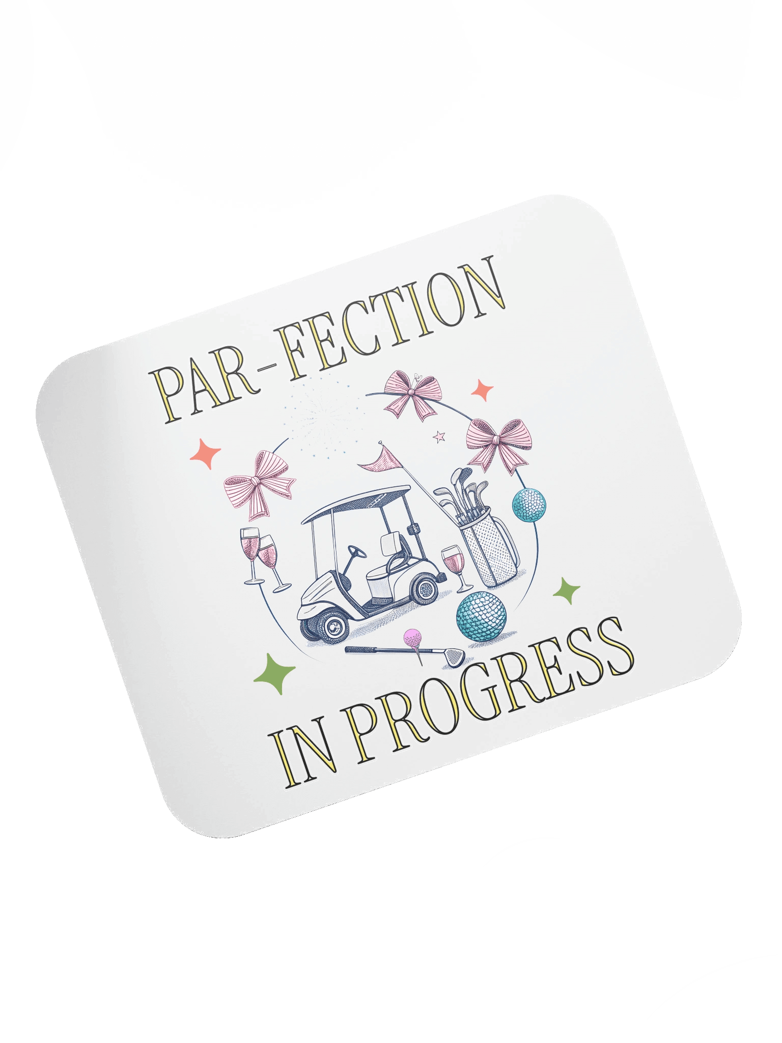 Par-Fection In Progress Golfing Paradise Mouse Pad product image (5)