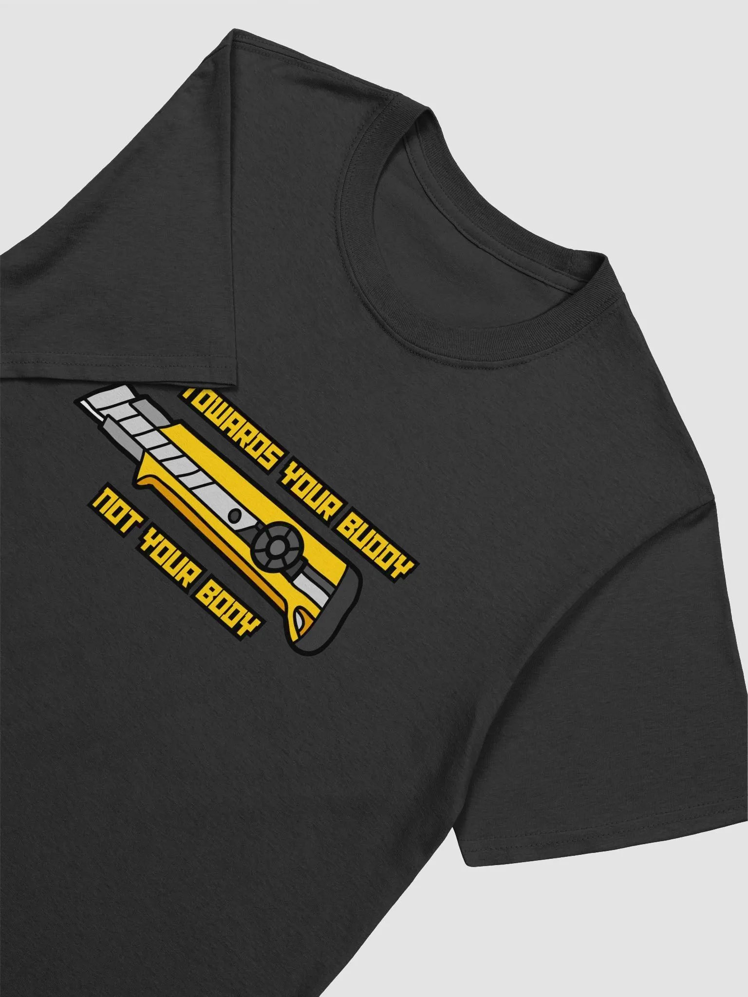 Safety First Segmented Blade T-Shirt product image (27)