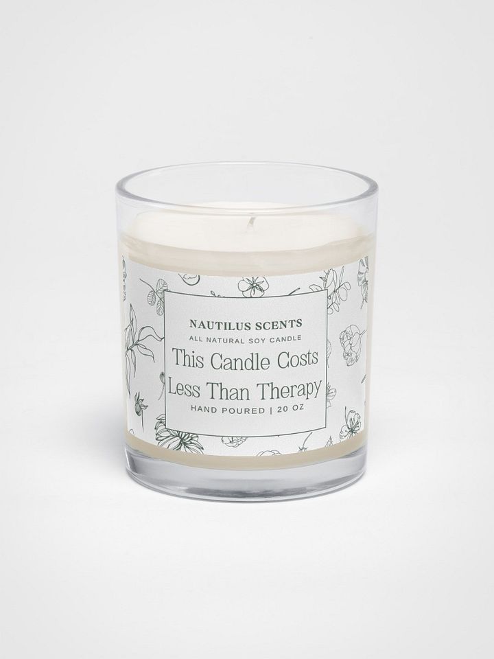 Less Than Therapy Nautilus Soy Wax Candle product image (1)
