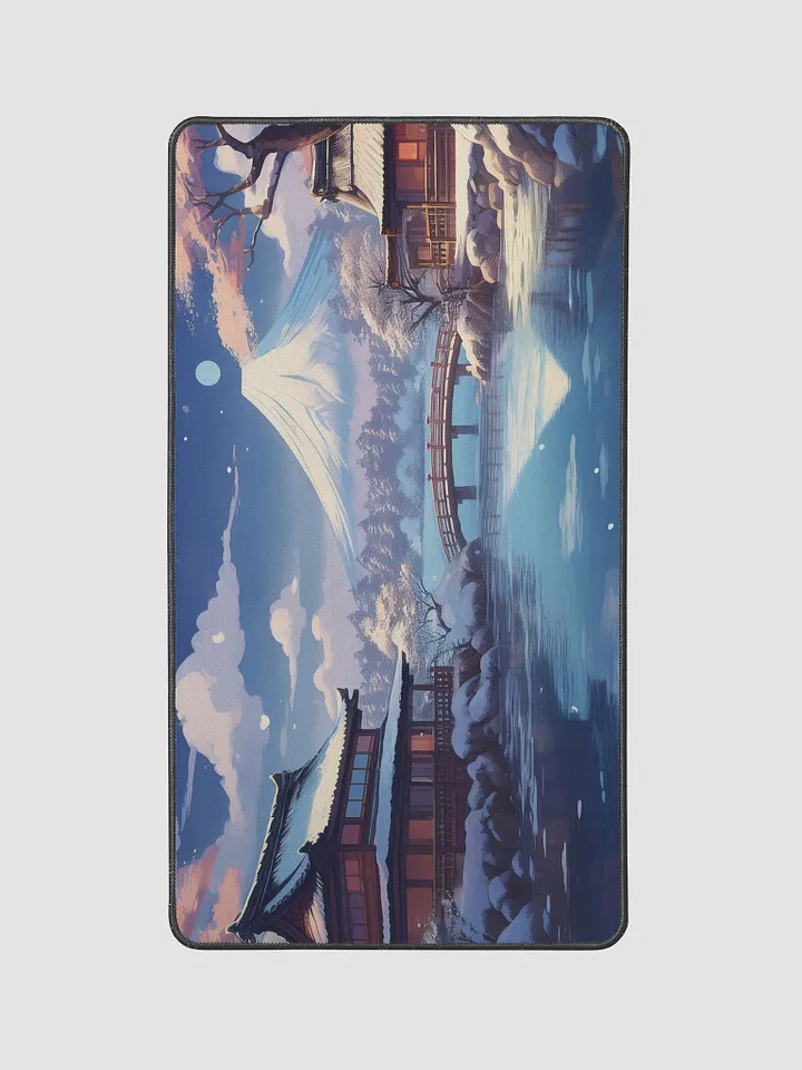 Tranquil Winter Medium Desk Mat (12 x 22) product image (2)