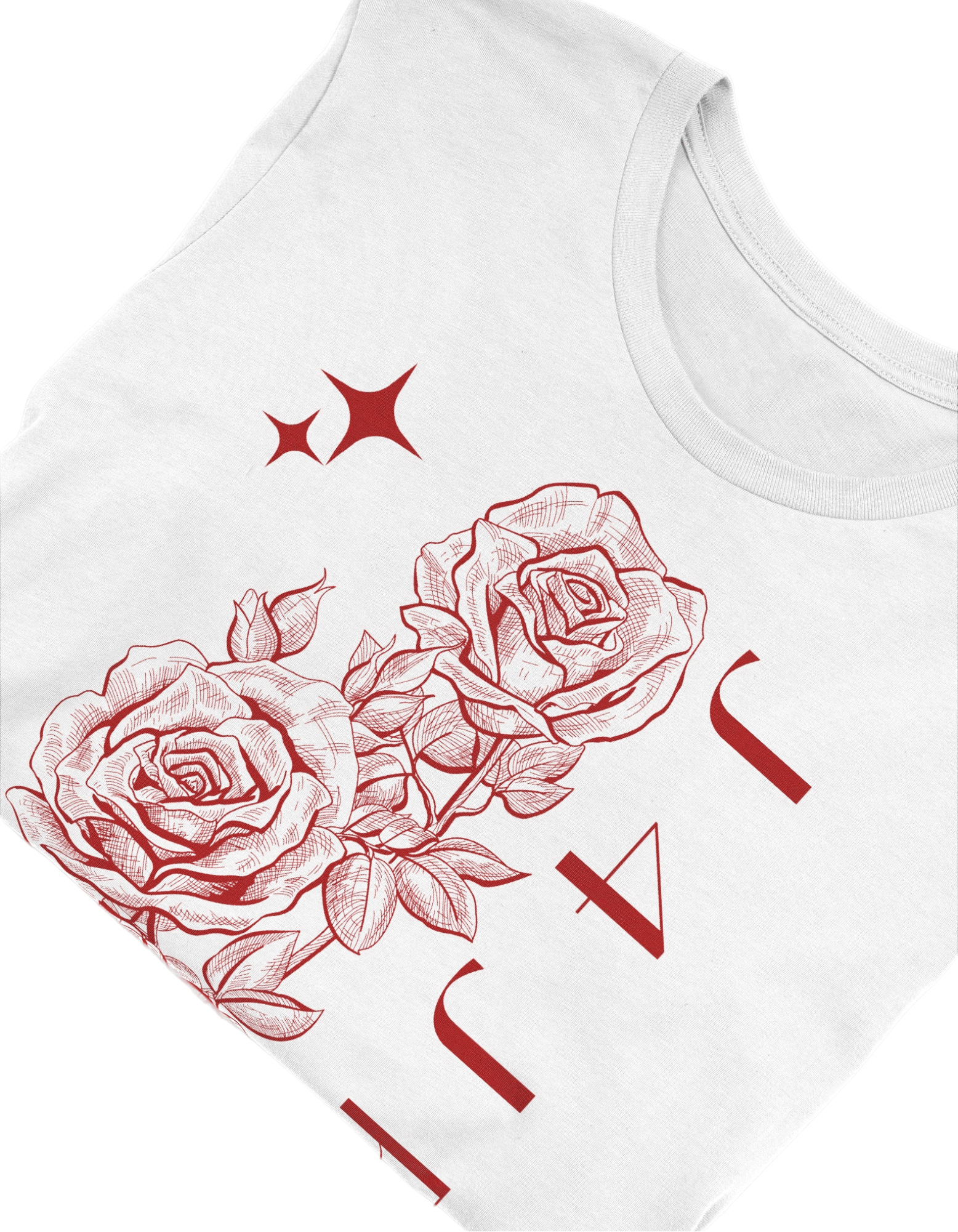 Starry Rose Garden T-Shirt product image (3)
