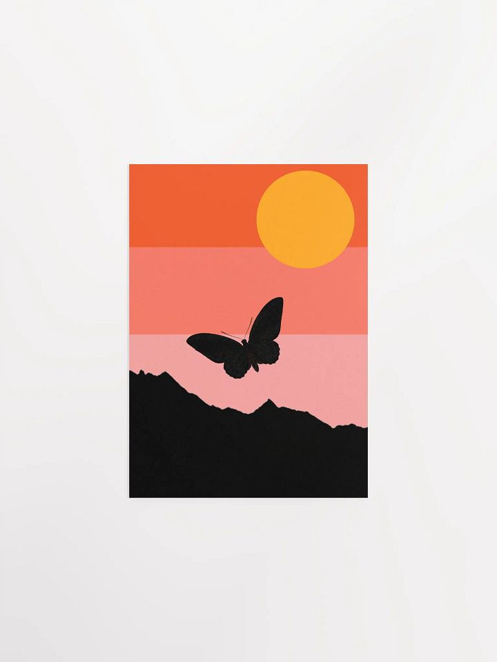 Butterfly Retro Poster product image (1)